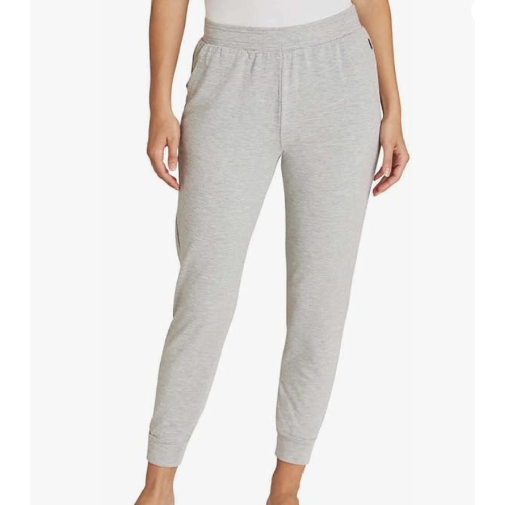 Eddie Bauer Ladies' Lounge Jogger Pants Grey Heather Medium